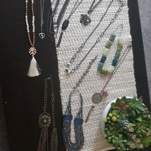 Necklaces, different prices